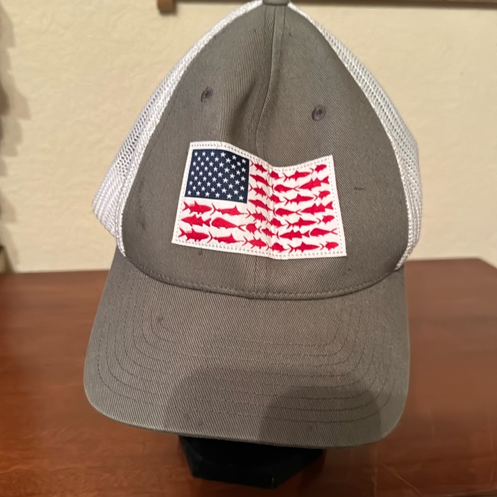 PFG ball cap with American flag